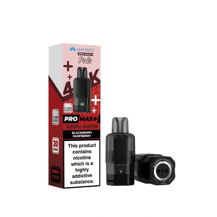 Blackberry Raspberry Hayati Pro Max Plus 4K Prefilled Pod